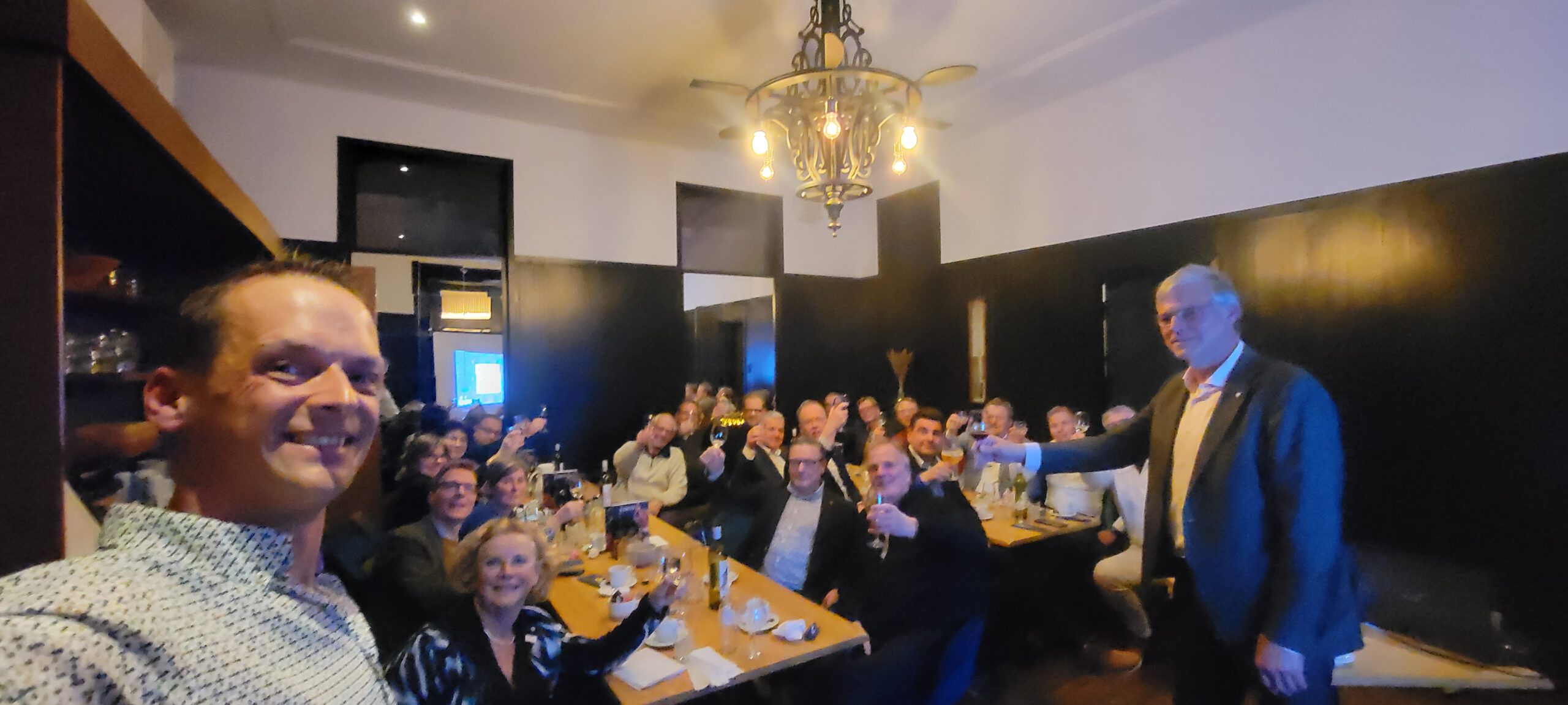 Inge Sportfonds dineert met Rotary Goes-Reimerswaal