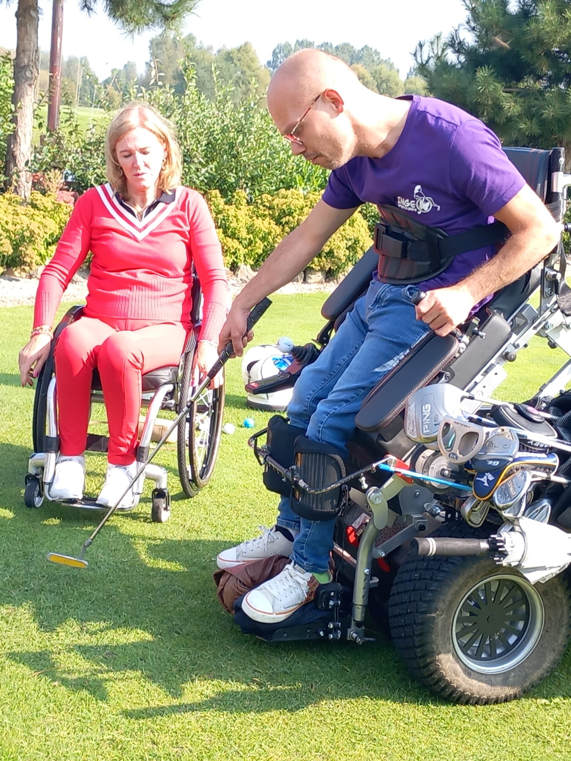 Geweldige dag bij Paragolf Clinic met Monique Kalkman